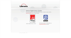 Desktop Screenshot of libronix.com